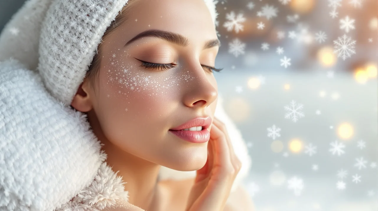 Why does skin suffer in winter?
